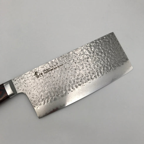 Sakai Takayuki VG10 33 Layer Damascus Gyuto Western Kitchen Knife Mahogany Pattern
